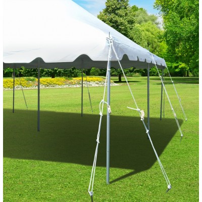 Party Tents Direct 20x40 Outdoor Wedding Canopy Event Pole Tent (Yellow)   